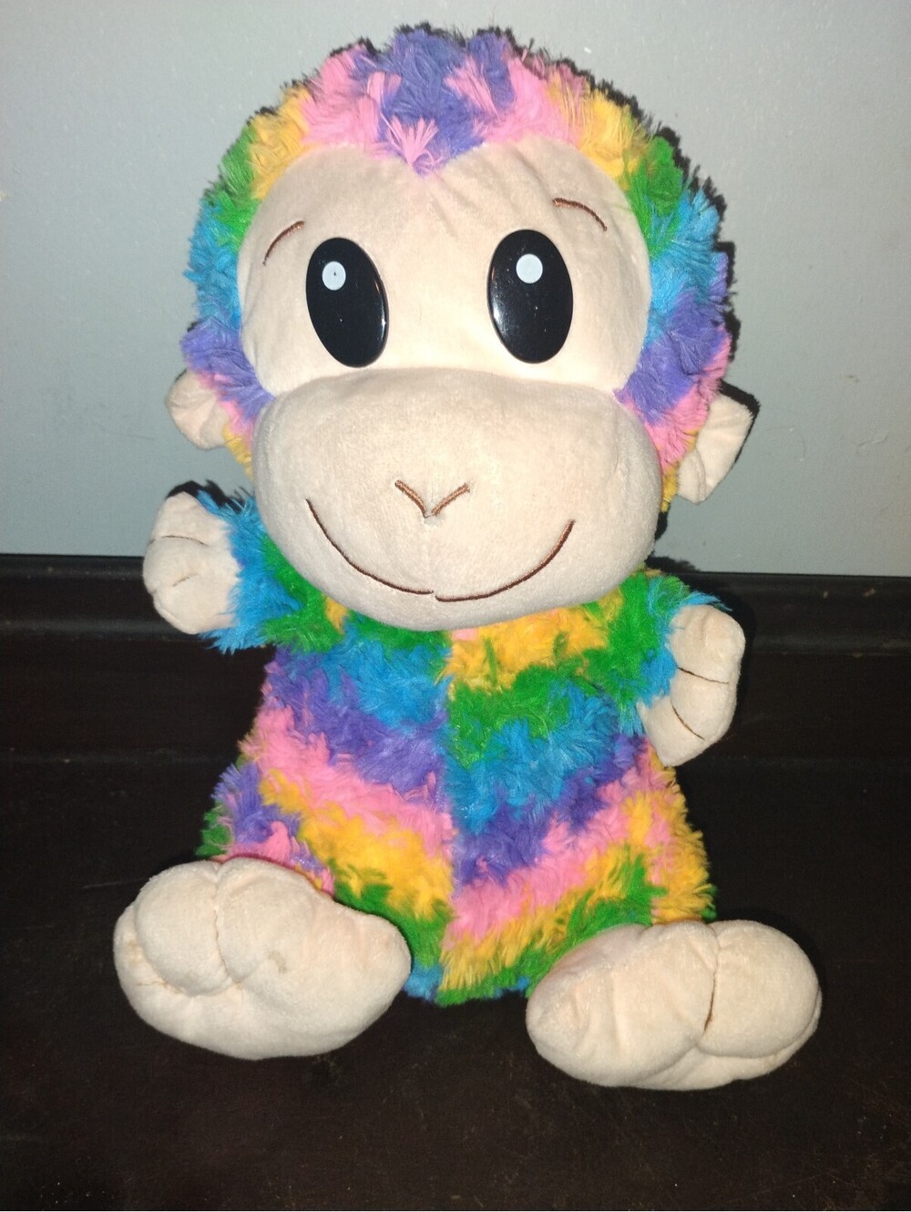Colorful Plush Monkey Stuffed Animal Toy